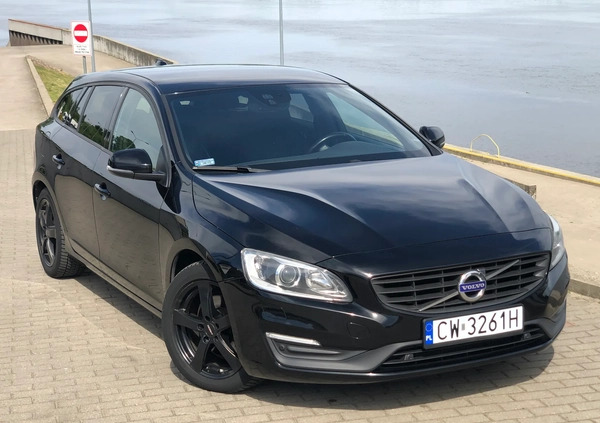 Volvo V60 cena 45900 przebieg: 285000, rok produkcji 2015 z Włocławek małe 667